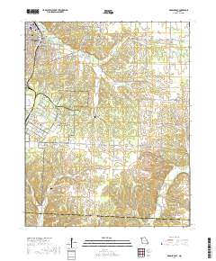 Neosho East 2017 topographic map thumbnail