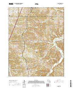 Niangua 2017 topographic map thumbnail