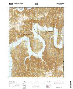 Ninnescah Park 2017 topographic map thumbnail