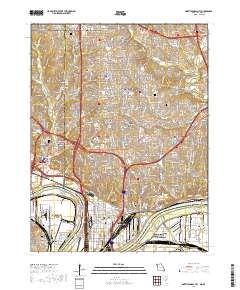 North Kansas City 2017 topographic map thumbnail