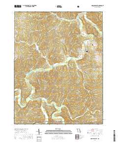 Onondaga Cave 2017 topographic map thumbnail