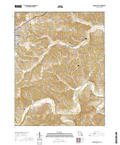 Owensville East 2017 topographic map thumbnail