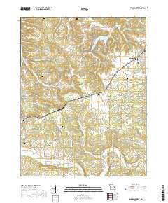 Owensville West 2017 topographic map thumbnail