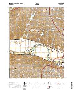 Parkville 2017 topographic map thumbnail