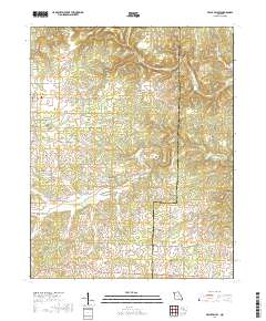 Peace Valley 2017 topographic map thumbnail