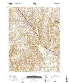 Peculiar 2017 topographic map thumbnail