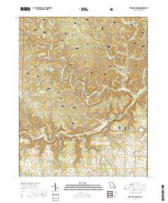 Piedmont Hollow 2017 topographic map thumbnail