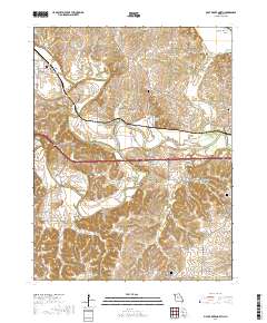 Pilot Grove North 2017 topographic map thumbnail
