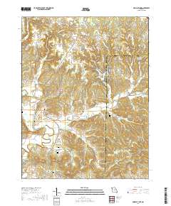 Pinnacle Lake 2017 topographic map thumbnail