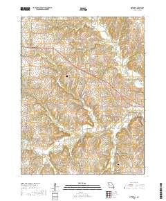 Pittsville 2017 topographic map thumbnail
