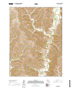 Pollock SW 2017 topographic map thumbnail