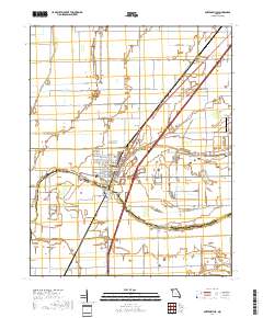 Portageville 2017 topographic map thumbnail