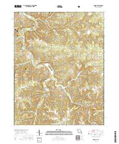 Prescott 2017 topographic map thumbnail