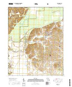 Puxico 2017 topographic map thumbnail