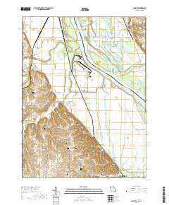 Quincy SW 2017 topographic map thumbnail