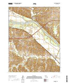 Rocheport 2017 topographic map thumbnail