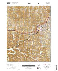 Rolla 2017 topographic map thumbnail