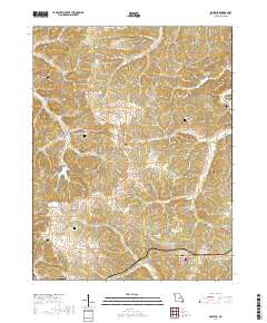 Rosebud 2017 topographic map thumbnail