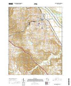Sainte Genevieve 2017 topographic map thumbnail