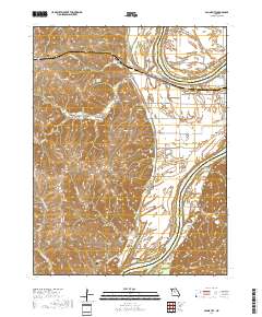 Saline City 2017 topographic map thumbnail