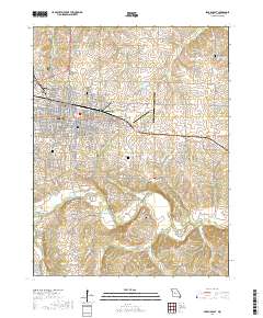 Sedalia East 2017 topographic map thumbnail