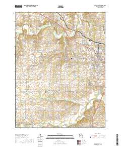 Sedalia West 2017 topographic map thumbnail