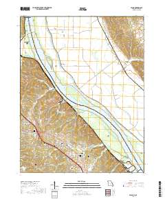 Selma 2017 topographic map thumbnail