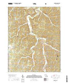 Short Bend 2017 topographic map thumbnail