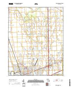 Sikeston North 2017 topographic map thumbnail