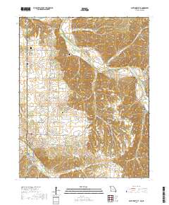 South West City 2017 topographic map thumbnail
