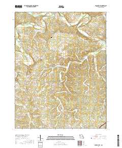 Spring Bluff 2017 topographic map thumbnail
