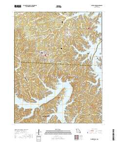 Sunrise Beach 2017 topographic map thumbnail