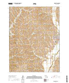 Tarkio West 2017 topographic map thumbnail