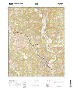 Thayer 2017 topographic map thumbnail