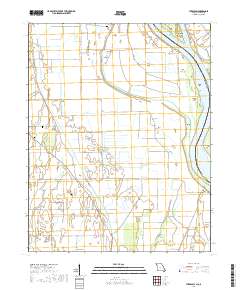 Thebes SW 2017 topographic map thumbnail