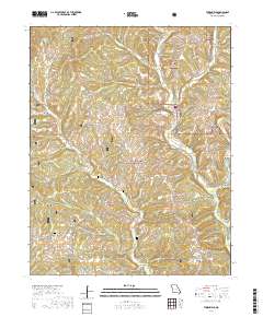 Thornfield 2017 topographic map thumbnail