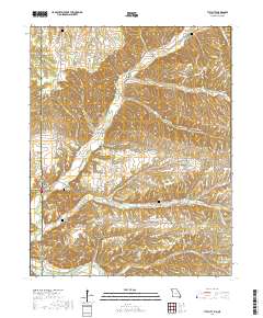 Tiff City 2017 topographic map thumbnail