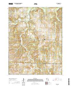 Tiffin 2017 topographic map thumbnail