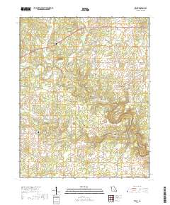 Trask 2017 topographic map preview