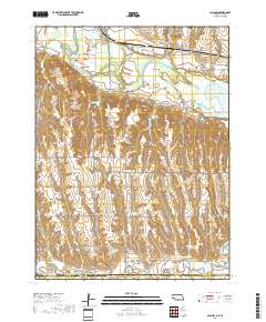 Alma SW 2017 topographic map thumbnail