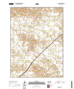 Angora NE 2017 topographic map thumbnail