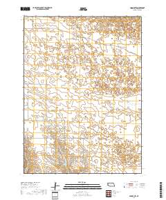 Angora NW 2017 topographic map thumbnail