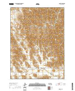 Ansley NE 2017 topographic map thumbnail