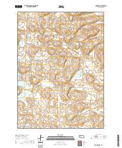 Arnold Lake 2017 topographic map thumbnail
