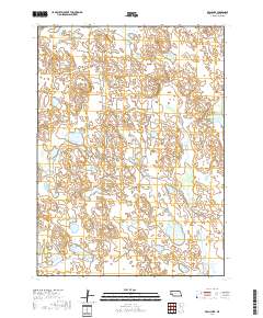 Bean Lake 2017 topographic map thumbnail