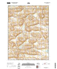 Bean Soup Lake 2017 topographic map thumbnail