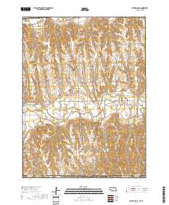 Beaver City SE 2017 topographic map thumbnail