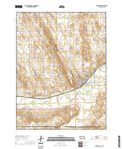 Benkelman 2017 topographic map thumbnail