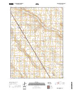 Berea Creek West 2017 topographic map thumbnail