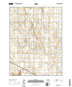 Bertrand SE 2017 topographic map thumbnail